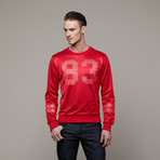 Mesh Crew T-Shirt // Red (L)