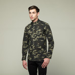 Woven Shirt // Woodland Camo (2XL)