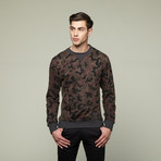 Camo Fleece Crew (M)