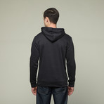 Zmashed Hooded Sweatshirt // Black (M)