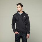 Zunked Hooded Sweatshirt // Black (M)