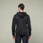 Zunked Hooded Sweatshirt // Black (S)