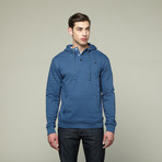 Zunked Hooded Sweatshirt // Blue (L)