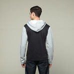 Zoshed Two Toned Sweatshirt // Black (XL)