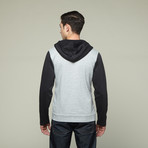 Zoshed Two Toned Sweatshirt // Grey (L)
