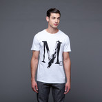 Water Color M Jersey Tee // White (XL)