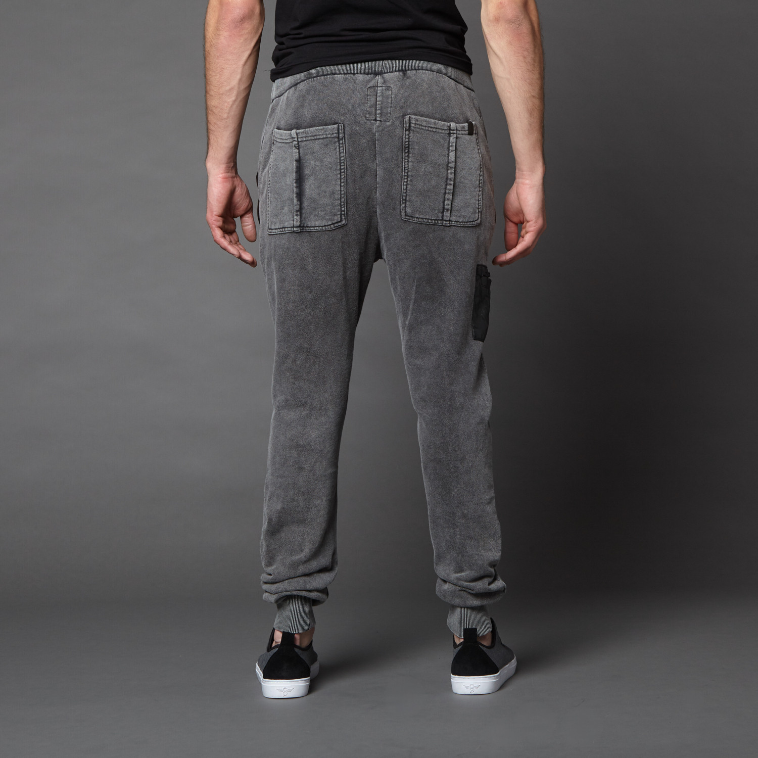 french terry cargo joggers