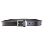 Versace Leather Resizeable Belt II // Brown