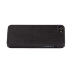 Perforated Nappa Lamb On Black // iPhone 5/5S