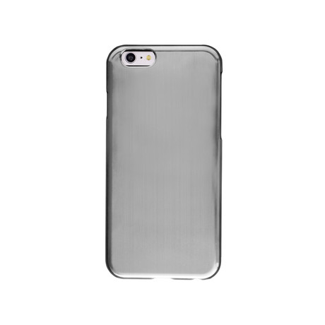 Brushed Metallic Silver // iPhone 6