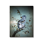 The Blue Cat (18"W x 24"H x 2"D)