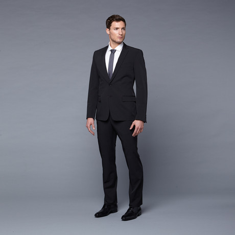 Versace Collection True Black Suit (Euro: 46)