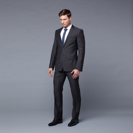 Versace Collection // Wool Two-Piece Suit // Ash Grey (Euro: 54)