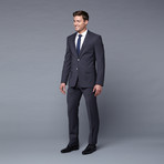 Versace Collection Grey Pinstriped Suit (Euro: 47)