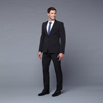 Versace Collection Rich Black Suit (Euro: 46)