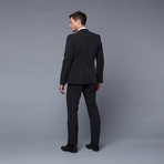 Versace Collection Rich Black Suit (Euro: 46)