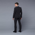 Versace Collection Rich Black Suit (Euro: 47)