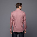 Murphy Button-Up Shirt // Red + Grey (M-REG)