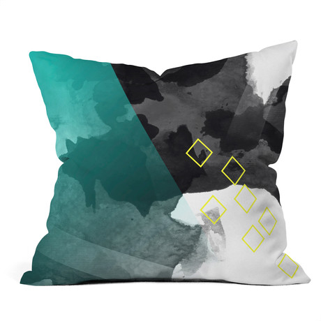 Gabi Through The Woods Throw Pillow (18" x 18")