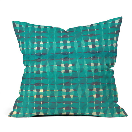 Gabi Mar Throw Pillow (18" x 18")