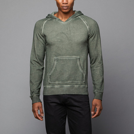 Slate & Stone // Pullover Hoodie // Green (S)