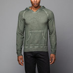 Slate & Stone // Pullover Hoodie // Green (S)