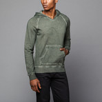 Slate & Stone // Pullover Hoodie // Green (S)