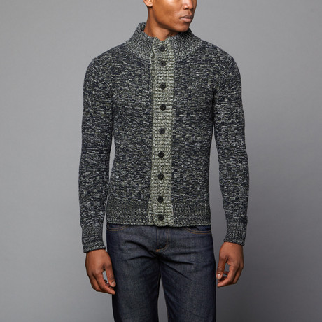 Slate & Stone // Lambswool Basketweave // Charcoal (S)