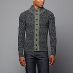 Slate & Stone // Lambswool Basketweave // Charcoal (S)