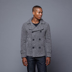 Emery Wool Peacoat // Grey (S)