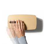 P.A.C.O. Bluetooth Speaker with Gestural Interface // Light Concrete and Fir Wood