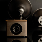 P.A.C.O. Bluetooth Speaker with Gestural Interface // Dark Concrete and Rosewood
