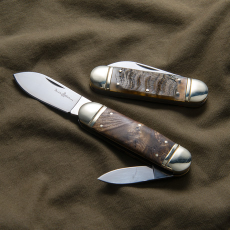Flathead Pocket Knife (Horn)