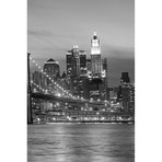 Brooklyn Bridge at Night Triptych