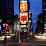 Times Square, New York City, USA Triptych