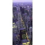 Manhattan at Night, New York Triptych