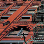 The Puck Building Facade, Soho, NYC Triptych