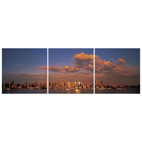 Midtown Manhattan Skyline, NYC Triptych