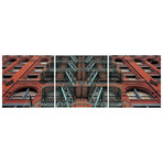 The Puck Building Facade, Soho, NYC Triptych