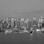 Manhattan Skyline, NYC Triptych