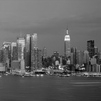 Manhattan Skyline, NYC Triptych