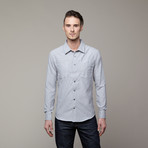 Garrison Woven Shirt // Light Grey (S)