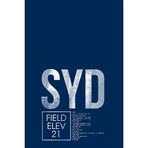 SYD // Sydney (Print - 12" x 18")