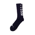 Half Calf Socks // Gradient (Black)