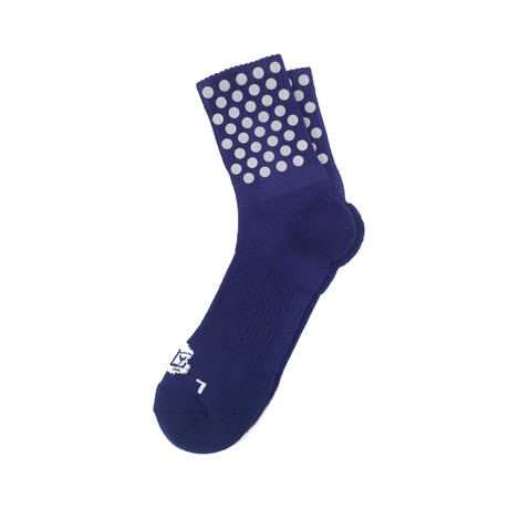 3/4 Ankle Socks // Original Dot (Blue)