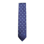 Italian Silk Tie // Navy Medusa