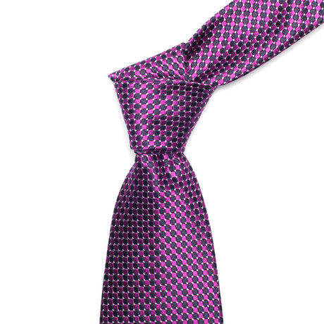 Italian Silk Tie // X Violet