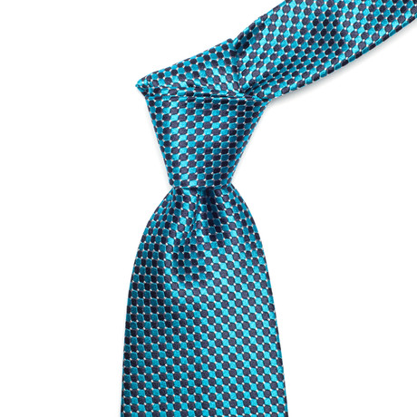 Italian Silk Tie // X Teal