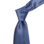 Italian Silk Tie // X Blue