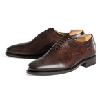 Punched Toe Oxford // Chocolate (UK: 10)